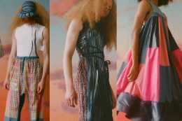 A. Potts 2022春夏男裝系列，豐滿廓形與流蘇飄逸，時尚實用褶皺