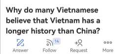 外網熱議話題：為什麼許多越南人認為越南的歷史比中國更長？