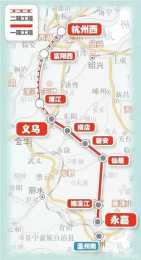杭溫（杭州至溫州）高鐵，一期預計2023年通車（二期預2024）